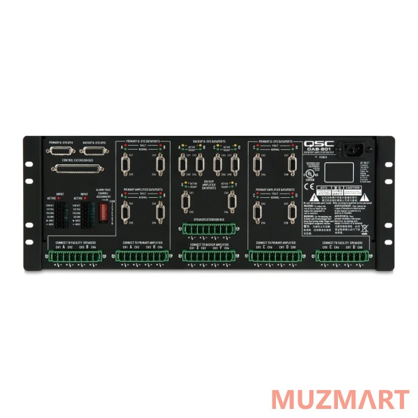 QSC DAB 801 Блок автоматического переключения усилителей