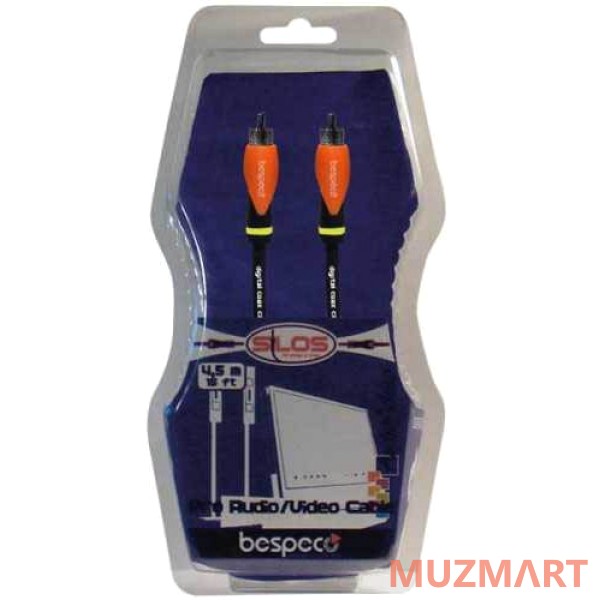 Bespeco SLDR300 Коаксиальный кабель RCA male - RCA male, 3,0 м