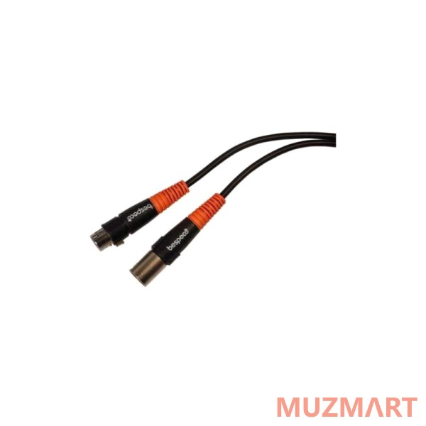 Bespeco SLFM300 Микрофонный кабель XLR3 pole FEMALE- XLR3 MALE; SILOS; 3м