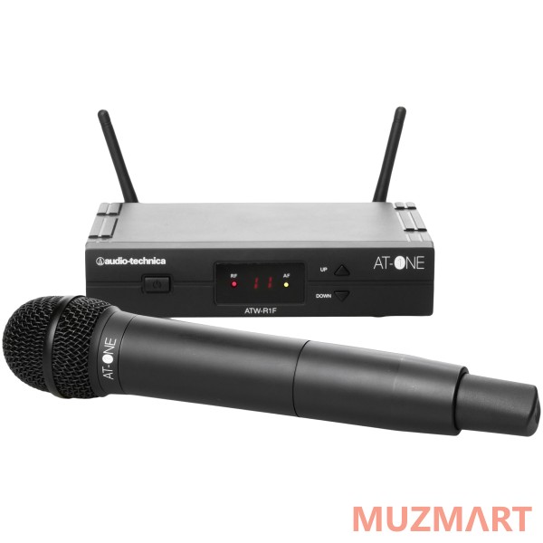 Audio-Technica ATW13F Ручная радиосистема, 4+4 канала UHF с ручным динамическим микрофоном