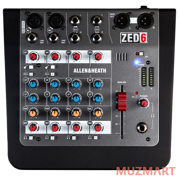 Allen & Heath ZED6 Микшерный пульт компактный