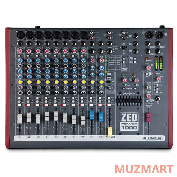 Allen & Heath ZEDP-1000 Микшерный пульт активный