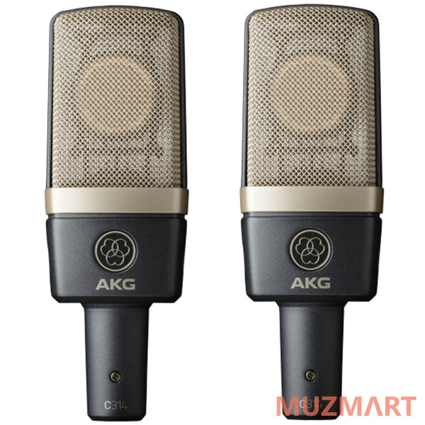 AKG C314 ST Подобранная стереопара конденсаторных микрофонов C314