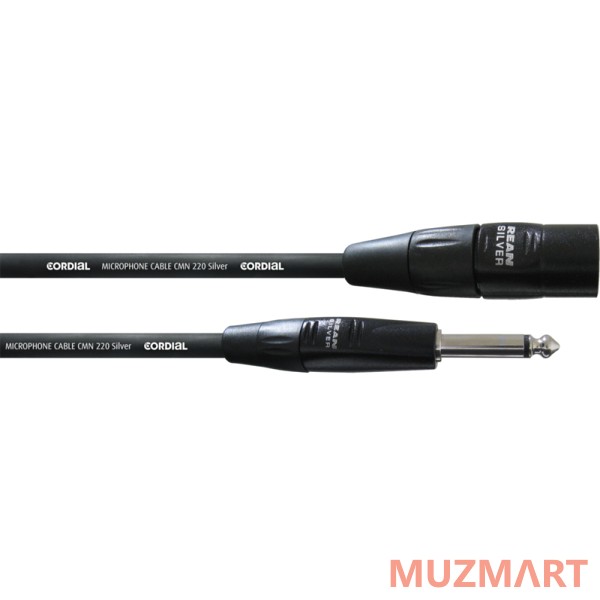 Cordial CIM 5 MP Микрофонный кабель XLR male/моно джек 6,3 мм, 5,0 м
