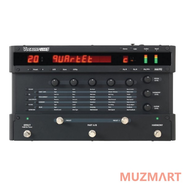 Digitech LIVE 5 Напольный вокальный процессор