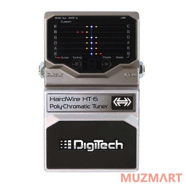 Digitech HT-6 PolyChromatic Tuner Гитарная педаль тюнер