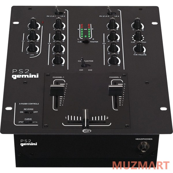 Gemini PS2 DJ микшер