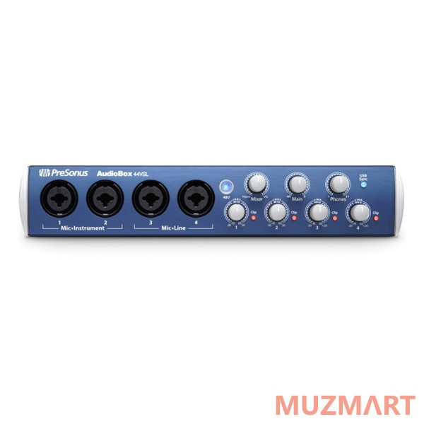 PreSonus AudioBox 44VSL Внешний звуковой/MIDI интерфейс