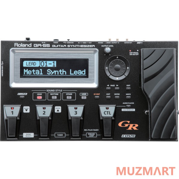 Roland GR-55S-BK Гитарный синтезатор цвет Black