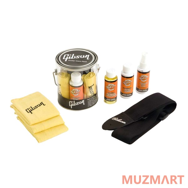Gibson Clear Bucket Care Kit Набор для ухода за гитарой