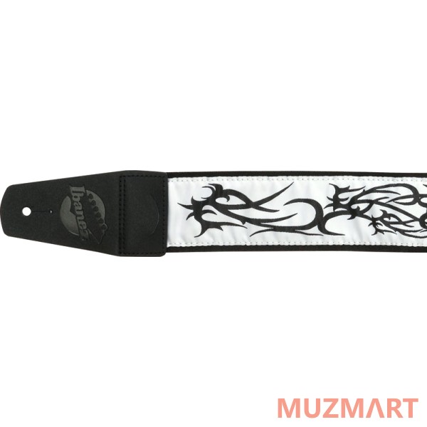 Ibanez GST610TA-WH TATTOO STRAP Гитарный ремень, белый