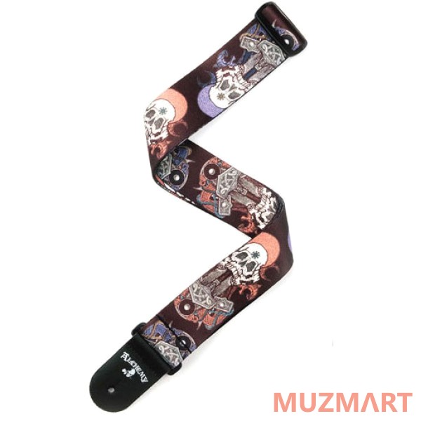 Planet Waves 50MM Alchemy Gods of War Ремень нейлон с рисунком `Gods of War`
