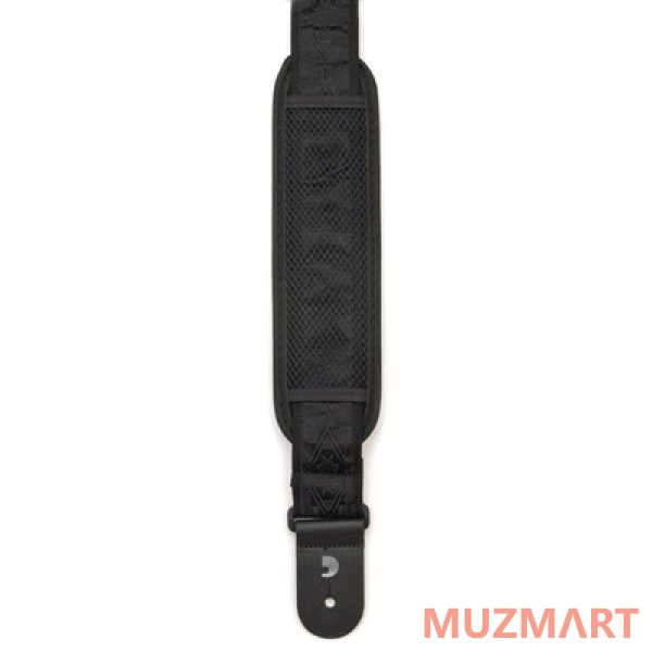 Planet Waves 50MM Strap-Black Satin w/ Pad Ремень нейлон черный с плечевой подкладкой