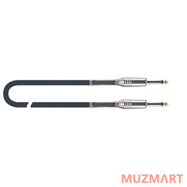 Quik Lok S200-1 BK Инструментальный кабель, 1 м