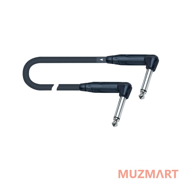 Quik Lok SS/ONE-AA010 Кабель инструментальный Jack-Jack, 0,1м