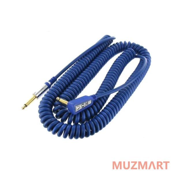 Vox Vintage Coiled Cable VCC-90BL Кабель инструментальный, витой шнур, 9м
