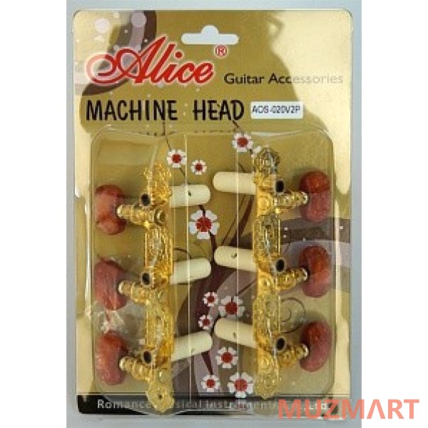 Alice AOS-020V2P Колки на планке для классической гитары