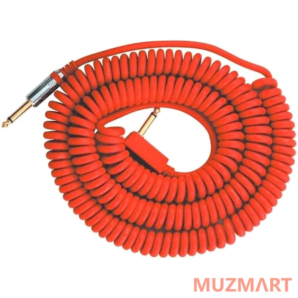 Vox Vintage Coiled Cable VCC-90RD Кабель инструментальный, витой шнур, 9м
