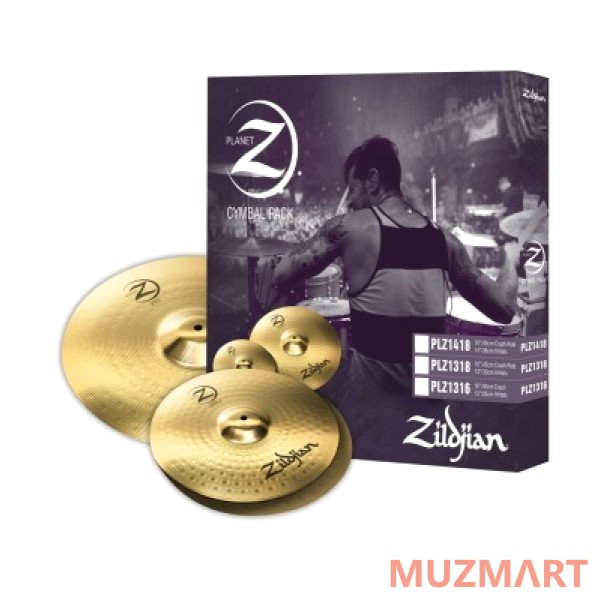 Zildjian PLANET Z PLZ1316 Набор тарелок (Hi-hat 13`, Crash 16`)