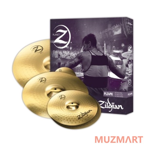 Zildjian PLANET Z PLZ4PK Набор тарелок (Hi-hat 14`, Crash 16`, Ride 20`)