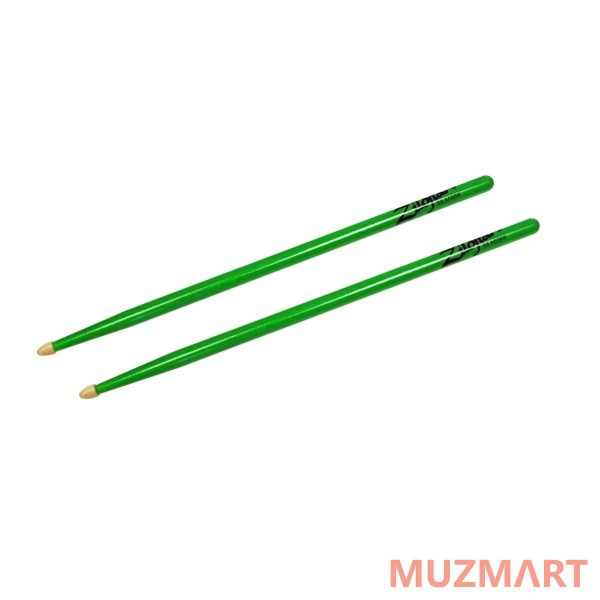 Zildjian 5A Acorn Neon Green Барабанные палочки