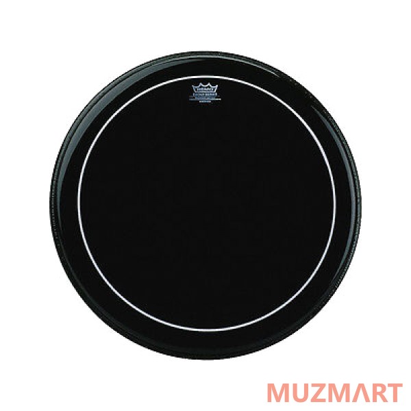 Remo EBONY 13' PINSTRIPE Черный двойной пластик 13"