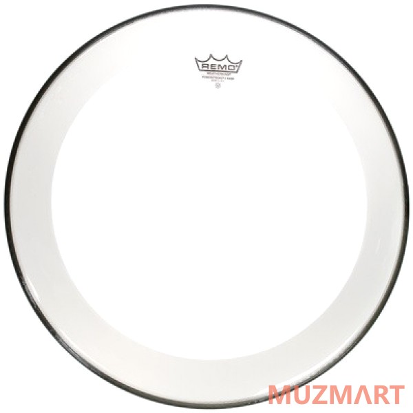 Remo POWERSTROKE® 4 14' CLEAR Двуслойный прозрачный пластик 14"
