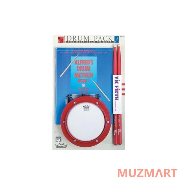 Remo HK-0006-SK- Snare Pad Starter Kit, English Booklet Набор для начинающего барабанщика