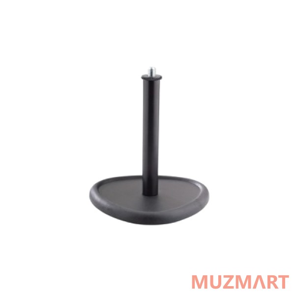 K&M 23230-300-55 Настольный держатель микрофона на закруглённом тяжёлом основании