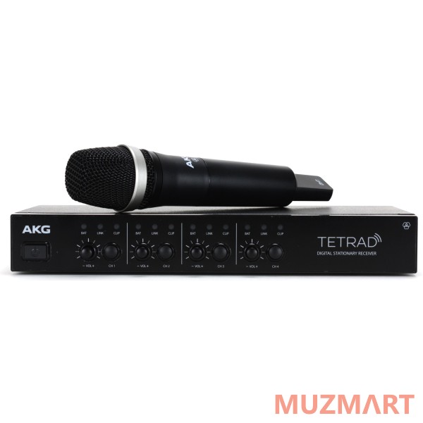 AKG DMS TETRAD Vocal Set P5 Цифровая радиосистема с ручным передатчиком (капсюль P5)