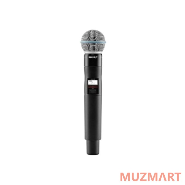 Shure QLXD2/B58 K51 Ручной передатчик серии QLXD с капсюлем микрофона BETA58