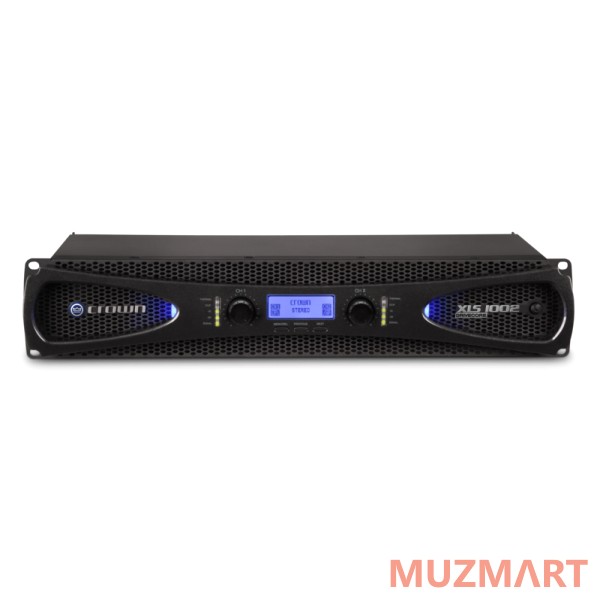 Crown XLS1002 DriveCore 2 Усилитель c DSP 2 х 550Вт/2Ом, 2 х 350Вт/4Ом, 2 х 215Вт/8Ом