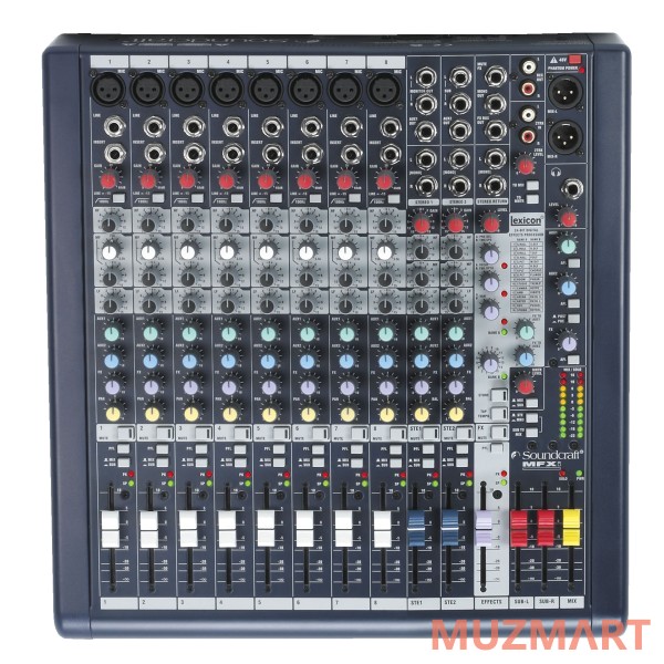 Soundcraft MFX8i Аналоговый микшерный пульт
