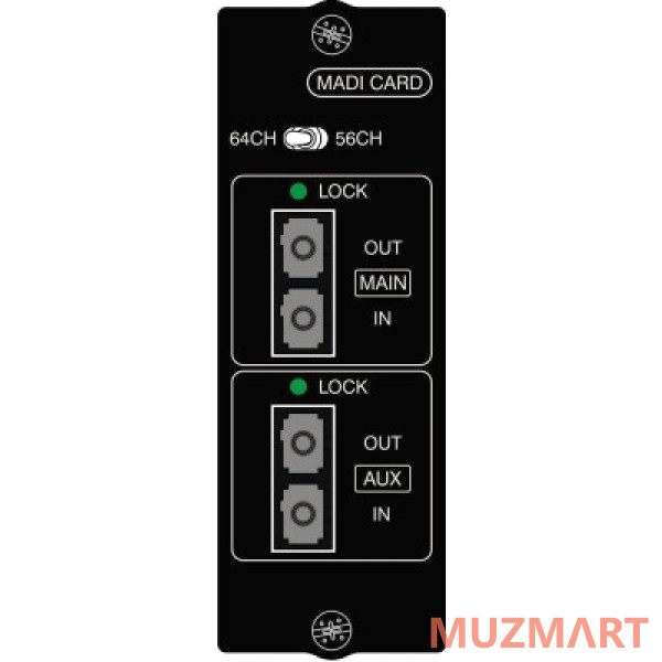 Soundcraft Si MADI option card - multi mode Optical Карта оптического MADI интерфейса для серии Si A520.001000SP