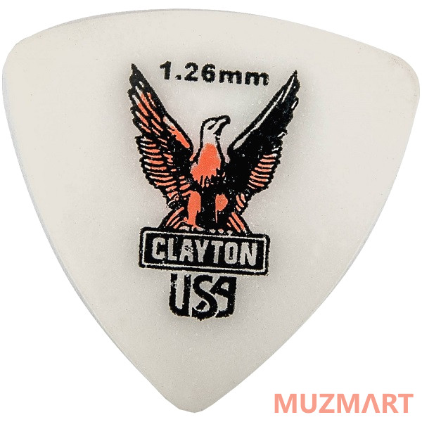 Clayton RT126/12 Набор медиаторов, широкие 1.26 mm 12 шт.