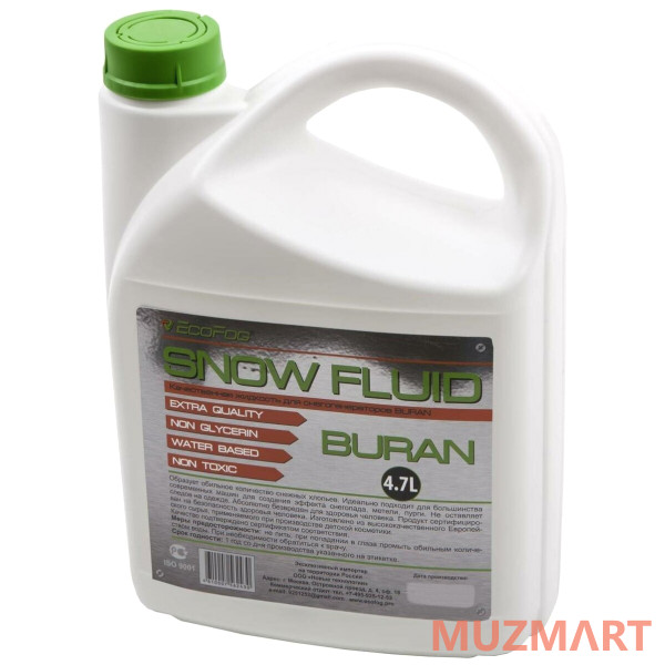 EcoFog Buran Жидкость для генераторов снега