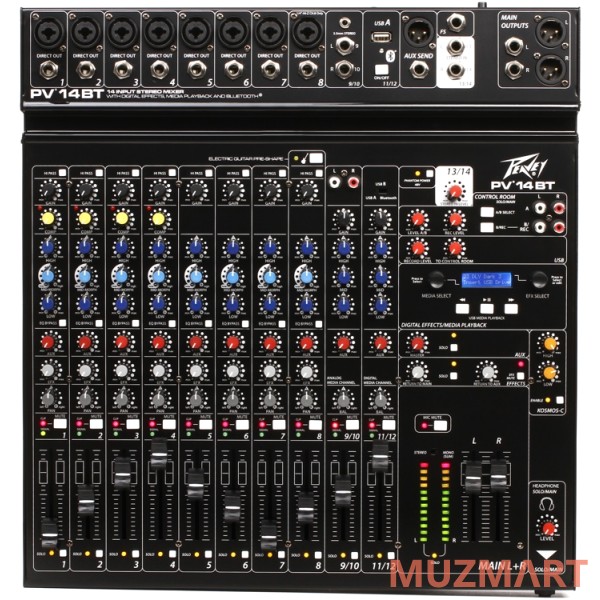 Peavey PV 14 BT Пульт микшерный премиум-класса