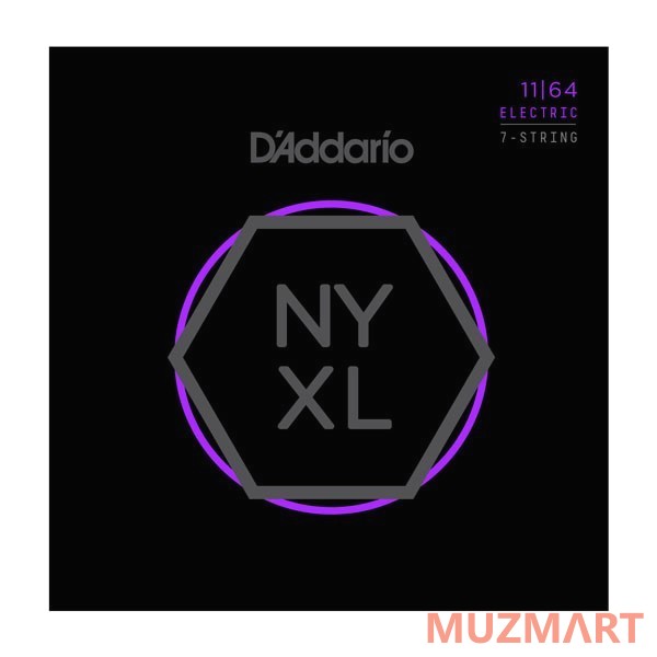 D'Addario NYXL1164 Струны для 7-струнной электрогитары