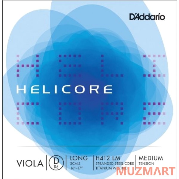 D'Addario H412 LM Струна D для альта