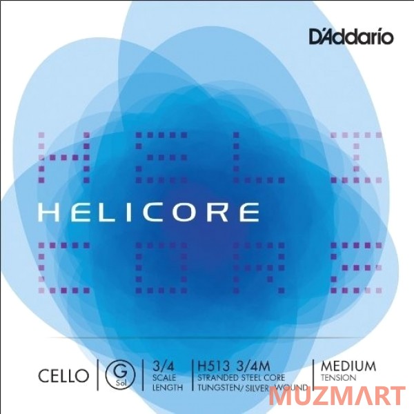 D'Addario H513 3/4M Одиночная струна для виолончели