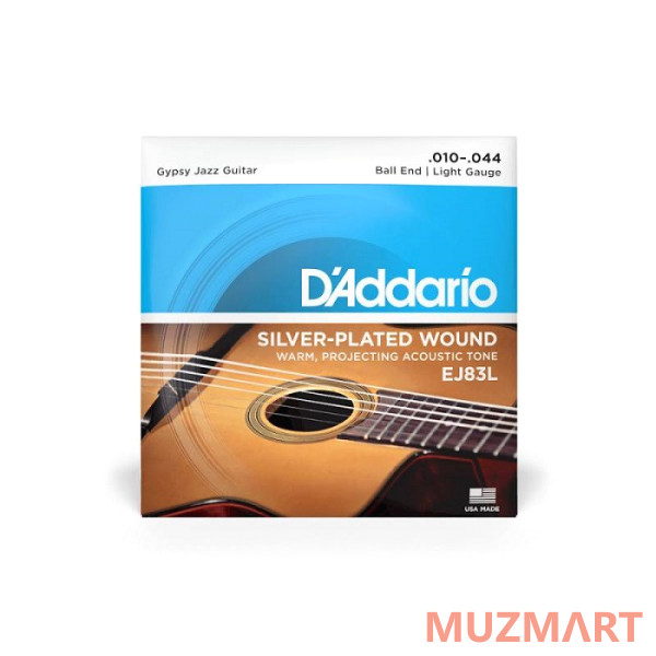 D'Addario EJ83L Струны для акустической гитары типа Selmer