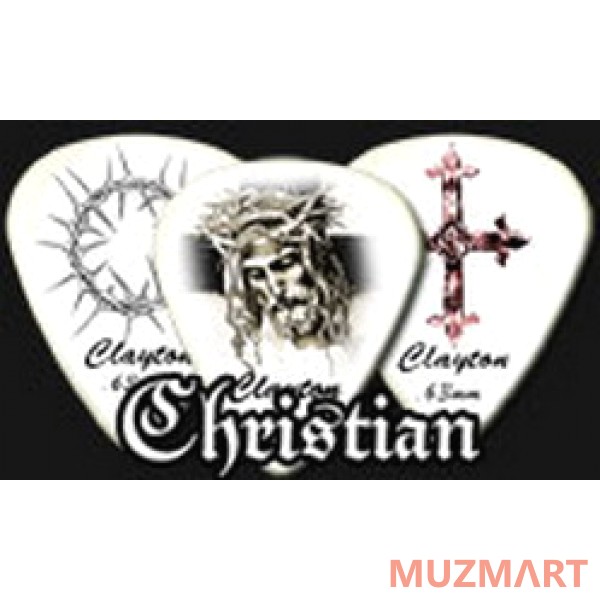 Clayton CS63/12 Набор медиаторов, стандартные 0.63 мм 12шт.