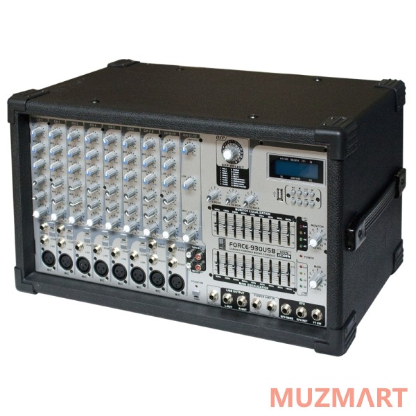Eurosound FORCE-930USB Активный микшерный пульт