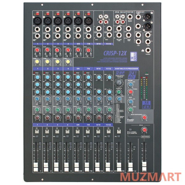 Eurosound CRISP-12X Микшерный пульт компактный