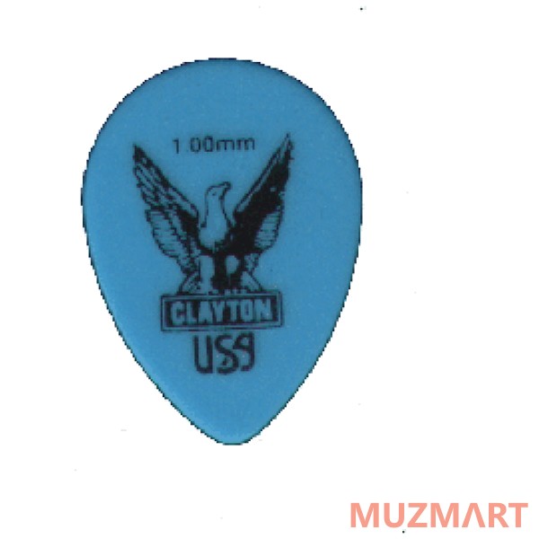 Clayton DXST100/12 Набор медиаторов,  уменьшенные 1.00 mm 12 шт.