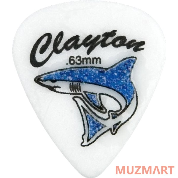 Clayton SH63/6 Набор медиаторов,  стандартные 0.63 мм 6 шт.