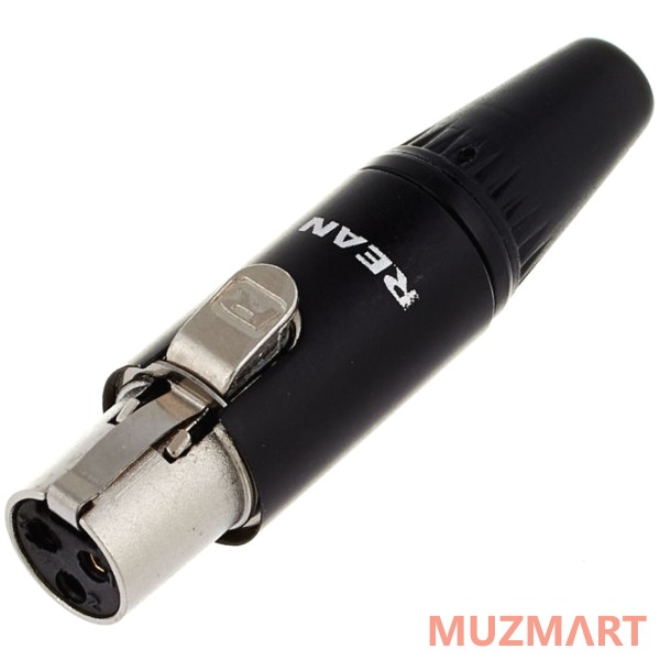Neutrik RT3FC-B Кабельный разъем mini XLR female 3 контакта