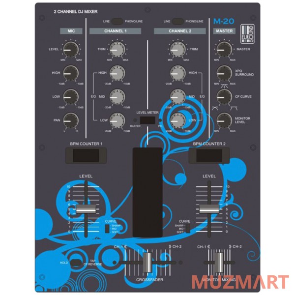 Eurosound M-20 Dj микшерный пульт