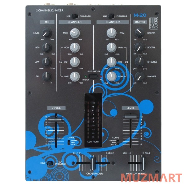 Eurosound M-20 Dj микшерный пульт