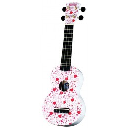 Mahalo U-40 HT Heart укулеле сопрано с чехлом
